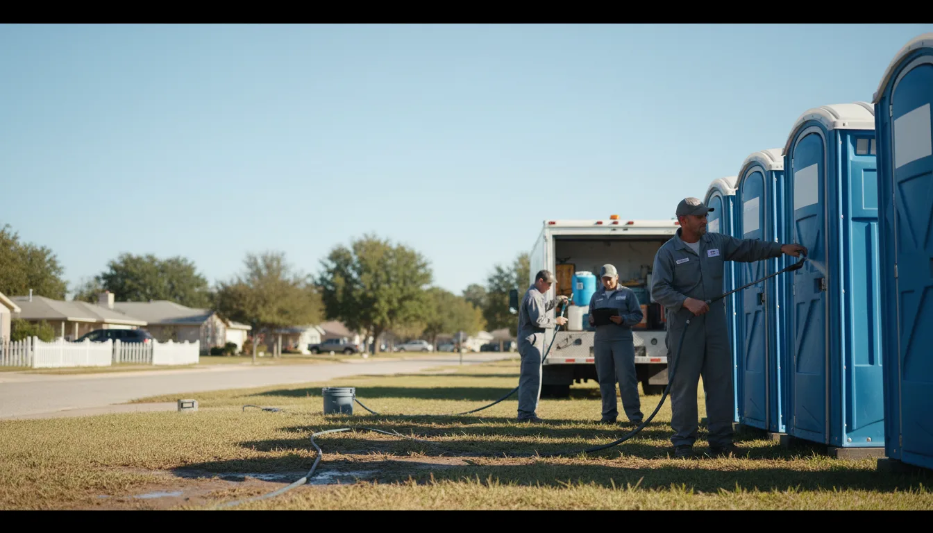 Long-Term Portable Toilet Rental in Screven, GA near me